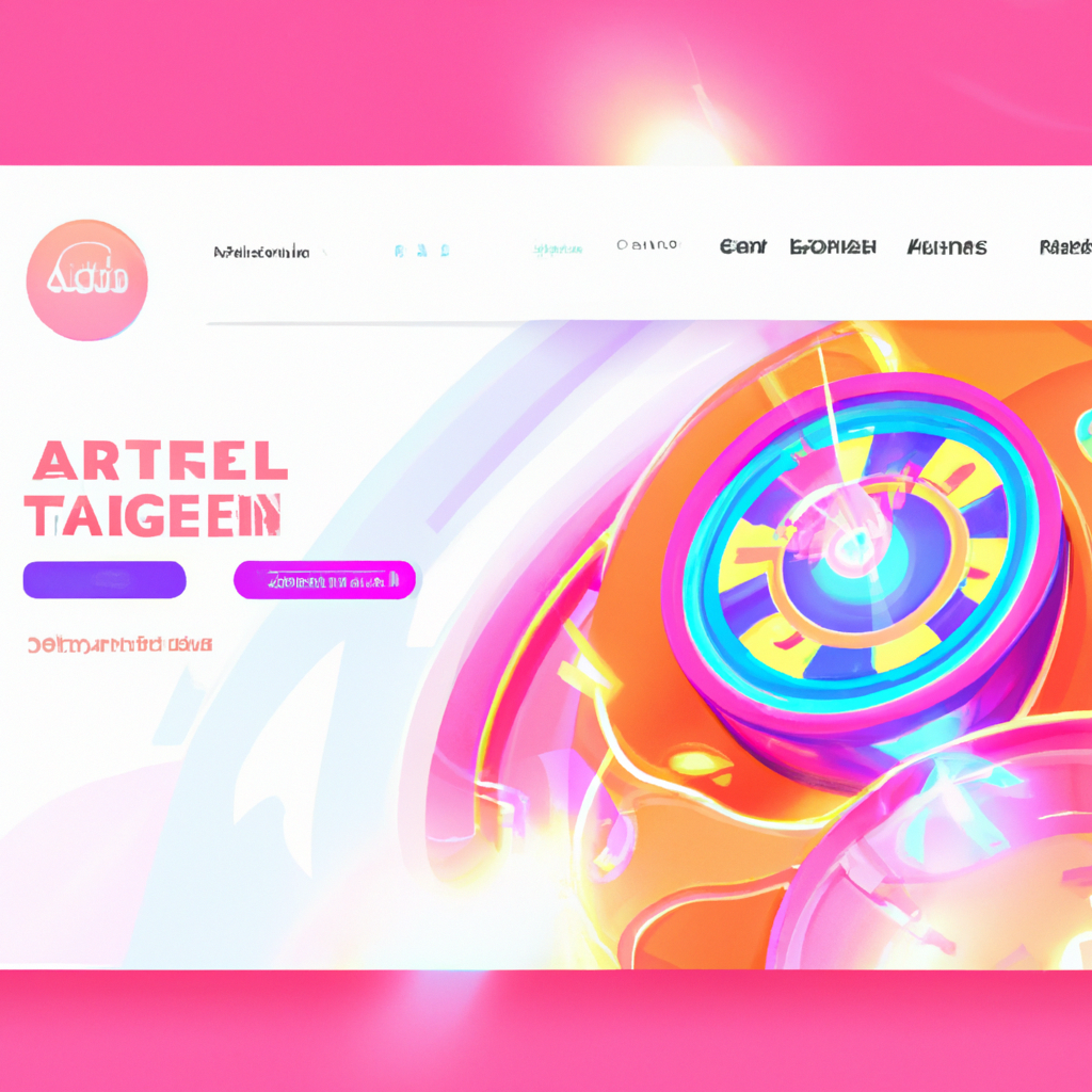 Neon arcade scene with players competing on micro-game stages